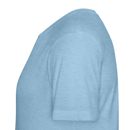 Dad Imperfecto - Born in 67 - Fitted Cotton/Poly T-Shirt by Next Level - heather blue